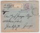 Italy 1918 Registered Cover To Switzerland Posta Estera Vice-Presidents Office - Assurés