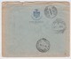 Italy 1918 Registered Cover To Switzerland Posta Estera Vice-Presidents Office - Assurés