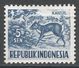 Indonesia 1956. Scott #424 (M) Lesser Malay Chevrotain - Indonésie