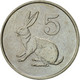 Monnaie, Zimbabwe, 5 Cents, 1990, TTB, Copper-nickel, KM:2 - Simbabwe