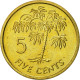 Monnaie, Seychelles, 5 Cents, 1995, British Royal Mint, SUP, Laiton, KM:47.2 - Seychelles