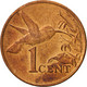 Monnaie, TRINIDAD & TOBAGO, Cent, 1994, Franklin Mint, SUP, Bronze, KM:29 - Trinidad & Tobago