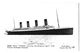 CPA LE TITANIC QUITTE SOUTHAMPTON AVRIL 1912 - Paquebots