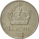 Monnaie, Norvège, Olav V, Krone, 1976, TTB, Copper-nickel, KM:419 - Norvège