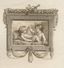 GRAVURE SÉPIA DU18è DU GRAVEUR DE LONGUEIL "DEUX JEUNES ENFANTS" 1765 - Estampes & Gravures