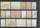 Delcampe - FRANCE - 42 SCANNS LOT DE 399 TIMBRES OBLITERES/NEUFS (*) SANS GOMME POUR ETUDE - Collections