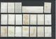 Delcampe - FRANCE - 42 SCANNS LOT DE 399 TIMBRES OBLITERES/NEUFS (*) SANS GOMME POUR ETUDE - Collections