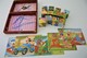 Vintage BLOCK PUZZLE : Maker Walt Disney Productions - 14cmx18cm - 1940's-1950's - Other & Unclassified