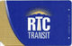 Paper RTC Ticket Southern Nevada Transit Ticket - Gold On Left - Text Over Mag Stripe - Other & Unclassified