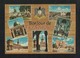 Syria Damascus Picture Postcard 7 Scene Mosque Tomb View Card - Iraq