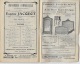 DIJON 1912: Calendrier Indicateur Des Chemin De Fer Et Autres Infos. 72 Pages Tttb état. - Europe
