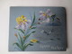 Album Ancien Pour Cartes Postales " Décor Iris Et Libellule " - Livres & Catalogues