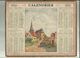 Calendrier Des Postes G-F  De Haute-Savoie 1940 -Pages Complètes ( COMBLEUX Dans Le Loiret ) - Big : 1921-40