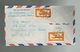 1950 Saigon Vietnam Airmail Cover To USA - Vietnam