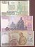 C) THAILAND BANK NOTES 20+500+1000 BATH ND 2001-2005 UNCIRCULATED - Thailand