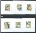 Tonga 1994 Christmas Overprint On Kind To Creatures 6 Individual Values Printers Proofs , No Value Denomination - Tonga (1970-...)