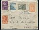 Grèce - Enveloppe De Athènes Pour Paris En 1953, Affranchissement Plaisant - Ref JJ 121 - Storia Postale