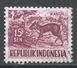 Indonesia 1956. Scott #426 (U) Lesser Malay Chevrotain - Indonesia