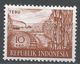 Indonesia 1960, Scott #495 (MH) Sugar Cane And Railroad - Indonésie