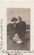 Red Bluff &amp; Sacramento RPO Railroad Cancel Postmark, C1910s Real Photo Postcard Couple With Baby In Stroller - Postal History