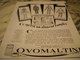 ANCIENNE PUBLICITE ALIMENT COMPLET OVOMALTINE 1930-1929 - Posters