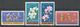 Indonesia 1962. Scott #B146-149 (MNH) Orchids, Flowers  *Complete Set* - Indonésie