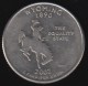 USA -  2007 Circulating 25&cent; Coin, Wyoming - 1999-2009: State Quarters