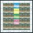 Tonga 1987 Canoe Race Set Of 4 X 20 In Full Sheets With Gutters And Margins MNH Specimen O/P - Tonga (1970-...)