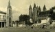 Belgique Tournai Destruction WWII Liberation Cathedrale Beffroi Ancienne Photo Hiver 1945 - Places