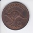 MONEDA DE AUSTRALIA DE 1 PENNY DEL AÑO 1941 CANGURO (KANGAROO) - Penny