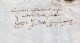 1663 Letter From "Sir Peter Ley Of Megginch(?)"  'to His Honored Cousin These Present'.    Ref 0378 - Other & Unclassified