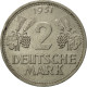 Monnaie, République Fédérale Allemande, 2 Mark, 1951, Karlsruhe, TTB - 2 Marcos