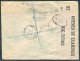 1945 (June) Palestine Haifa Nahla B.O. Registered Censor Cover - France - Palestine