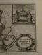 Kasteel Van Ooidonk : Oude Kaart Sanderus - 1735 - Cartes Topographiques