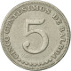 Monnaie, Panama, 5 Centesimos, 1968, TTB, Copper-nickel, KM:23.2 - Panama