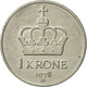 Monnaie, Norvège, Olav V, Krone, 1978, TTB+, Copper-nickel, KM:419 - Norvège