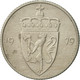 Monnaie, Norvège, Olav V, 50 Öre, 1979, TTB+, Copper-nickel, KM:418 - Norway