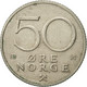 Monnaie, Norvège, Olav V, 50 Öre, 1979, TTB+, Copper-nickel, KM:418 - Norvège