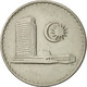 Monnaie, Malaysie, 20 Sen, 1976, Franklin Mint, TTB+, Copper-nickel, KM:4 - Malaysie