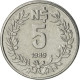 Monnaie, Uruguay, 5 Nuevos Pesos, 1989, Paris, SUP, Stainless Steel, KM:92 - Uruguay
