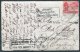 1951 Switzerland Zurich Sonnabend Postcard - Liverpool. GB Instructional Mark 'Not Called For 466' - Covers & Documents