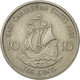 Monnaie, Etats Des Caraibes Orientales, Elizabeth II, 10 Cents, 1981, TTB - Caraïbes Orientales (Etats Des)