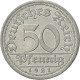 Monnaie, Allemagne, République De Weimar, 50 Pfennig, 1921, Berlin, TTB+ - 50 Rentenpfennig & 50 Reichspfennig