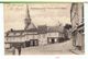 CPA-78-1912-CHEVREUSE-PLACE DES HALLES-L'EGLISE-ANIMEE-1 COUPLE-EPICERIE THOMAS-- - Chevreuse