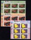 RSA, 2001, MNH Stamps In Control Blocks, MI 1309=1318, Butterflies,  X761 - Ongebruikt