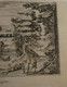 Lessen - Lessines - Het Kasteel :  Kaart Uit Sanderus 1735 - Cartes Topographiques