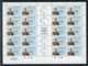 Tonga 1984 International Date Line Self Adhesive Set Of 2 X 20 In Full Sheets Gutters & Margins MNH Specimen O/P - Tonga (1970-...)