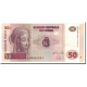 Billet, Congo Democratic Republic, 50 Francs, 2000, 2000-01-04, KM:91a, NEUF - Republiek Congo (Congo-Brazzaville)