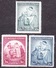 CZECHOSLOVAKIA 1936, Complete Set, MNH. Michel 342-344. FOR CHILDREN. Good Condition, See The Scans. - Unused Stamps