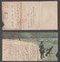 JAPAN WWII Military Picture Japanese Soldier Dog Letter Sheet MANCHUKUO CHINA CHINE To JAPON GIAPPONE - 1932-45 Manchuria (Manchukuo)